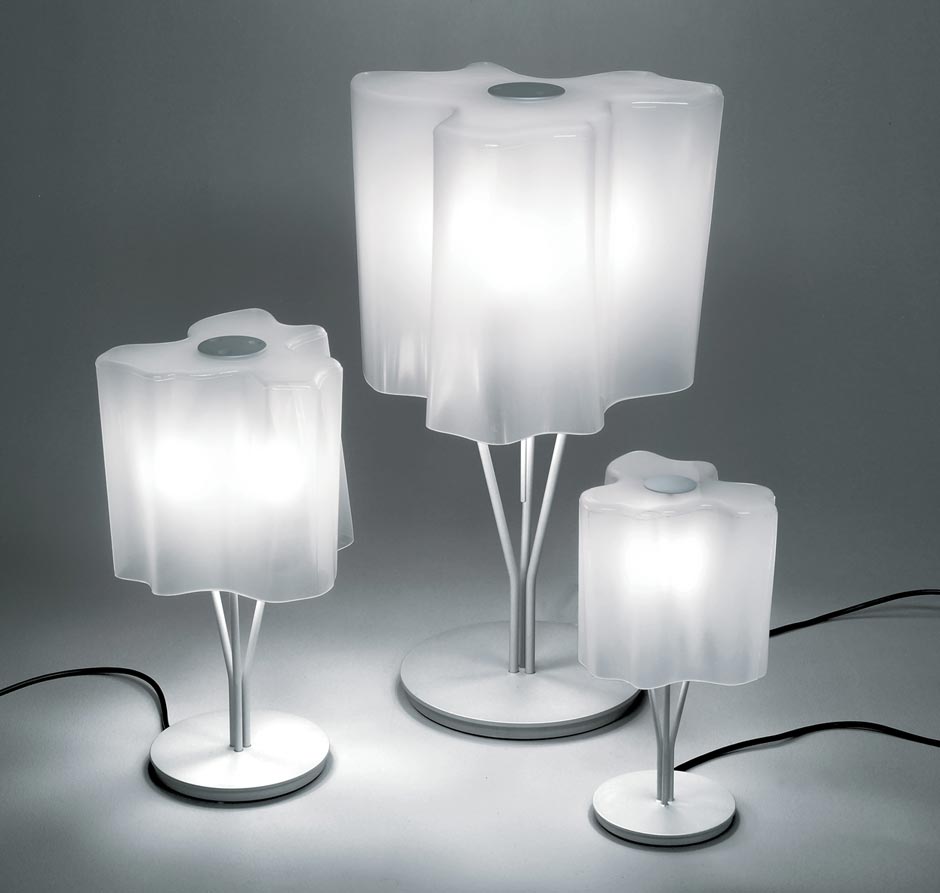 Artemide Logico Mini Tavolo weiß/Aluminum - Ausstellungsstück