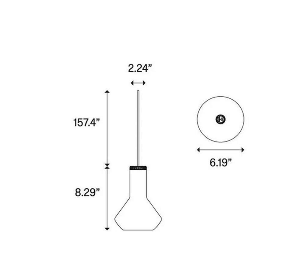 LODES Flask A Pendelleuchte