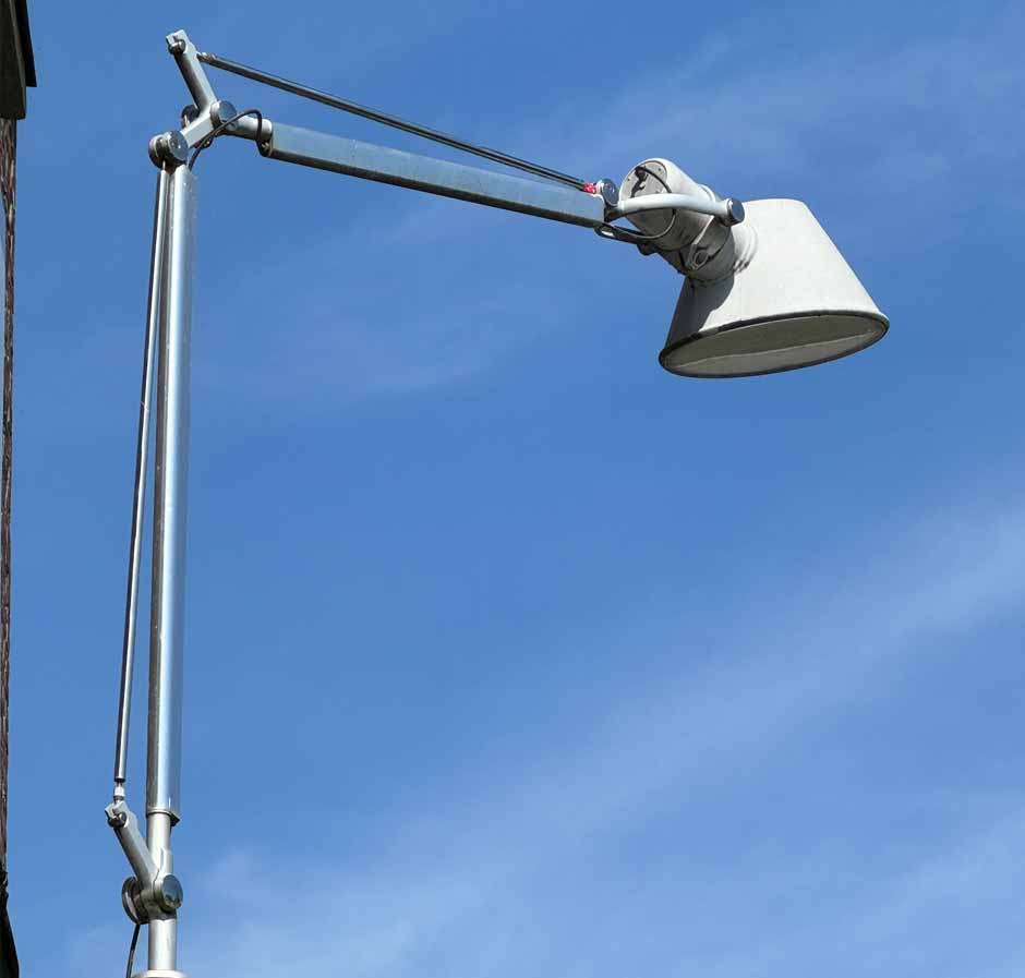 Artemide Tolomeo XXL Outdoorleuchte mit Bodenenbausatz - Ausstellungsstück