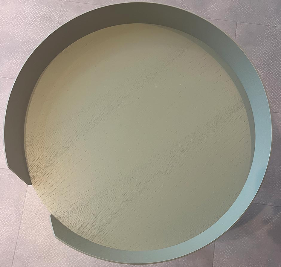 muuto Around Coffee Table small Ø 45 cm dusty green - Ausstellungsstück