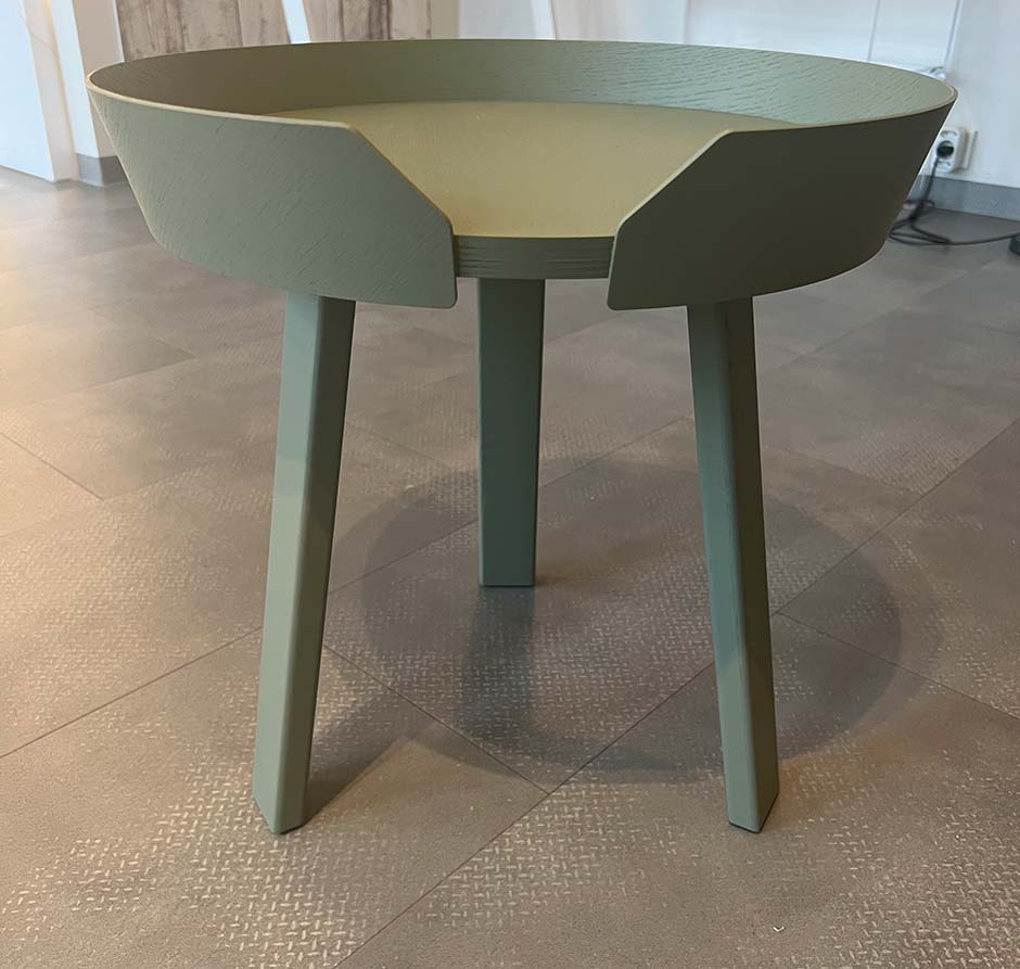 muuto Around Coffee Table small Ø 45 cm dusty green - Ausstellungsstück