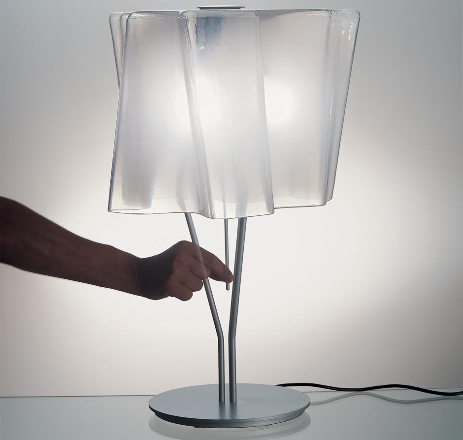 Artemide Logico Mini Tavolo weiß/Aluminum - Ausstellungsstück